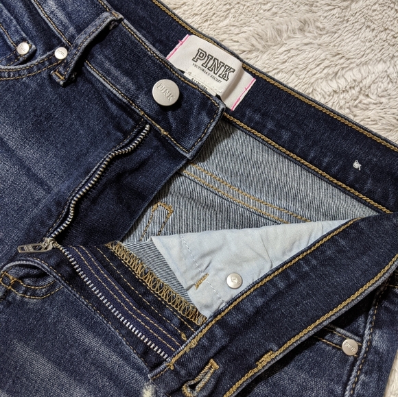 NWOT-VS PINK HighRise CutOff Short SIZE 6 - Picture 3 of 11